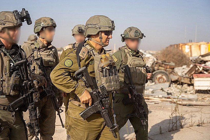 אלוף פיקוד הדרום יניב עשור ברצועת עזה