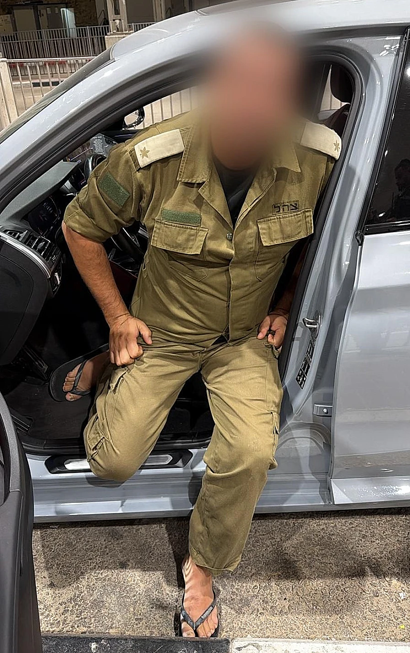 החשוד במדים שהסיע שוהים בלתי חוקיים