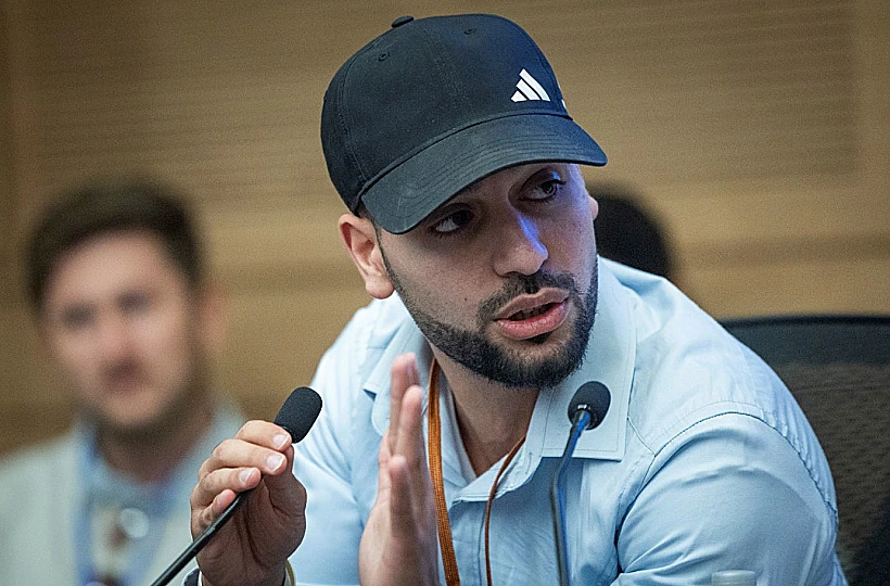 פעיל הימין הקיצוני מרדכי דוד בכנסת