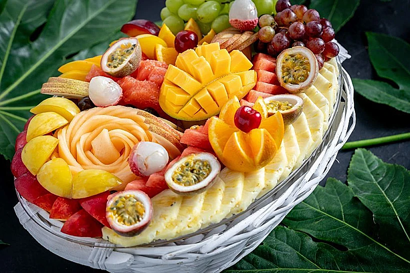 סלסלת פירות בעיצוב מיוחד