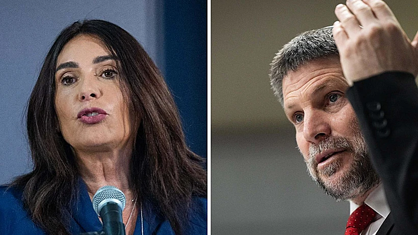 שר האוצר בצלאל סמוטריץ' ושרת התחבורה מירי רגב