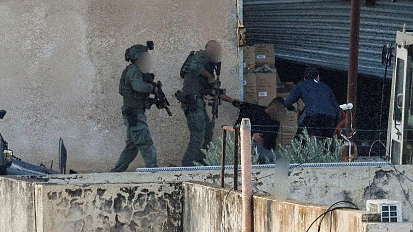 האירוע בו נורו שני המחבלים בג'נין