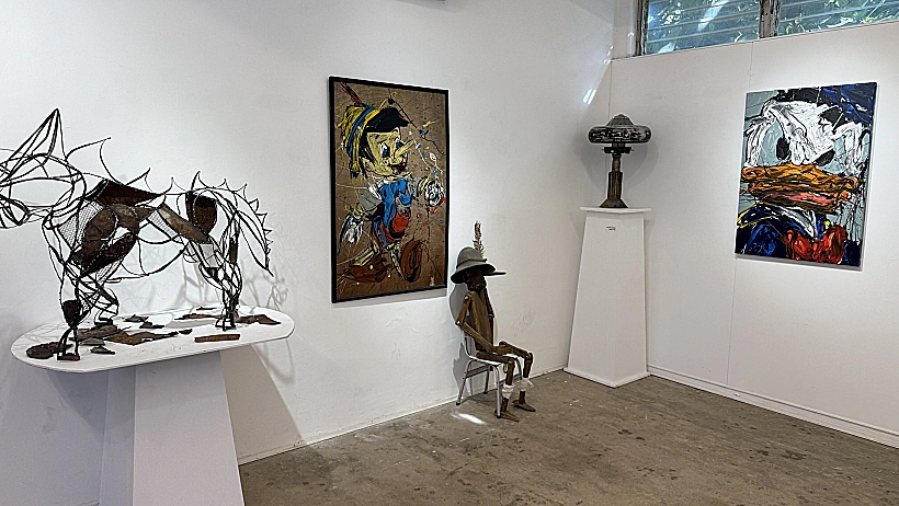 התערוכה “ברזל מצויר” בגלריה מוניו