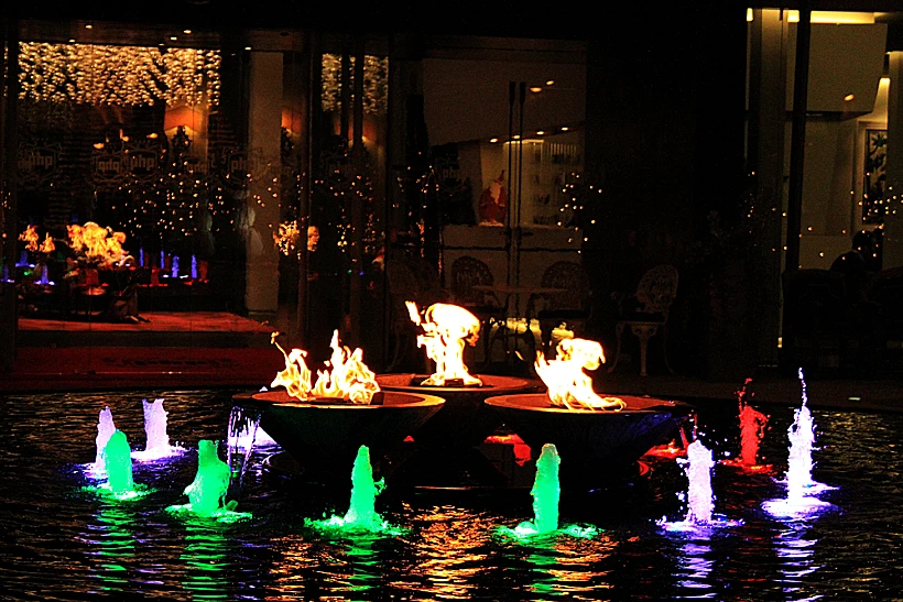 Abano Terme איטליה מקושטים לכריסמס