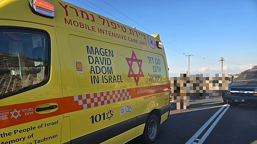 זירת פיגוע הדקירה סמוך לעטרת שבבנימין