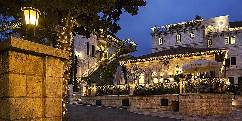 אווירת חג המולד במלון "אמריקן קולוני