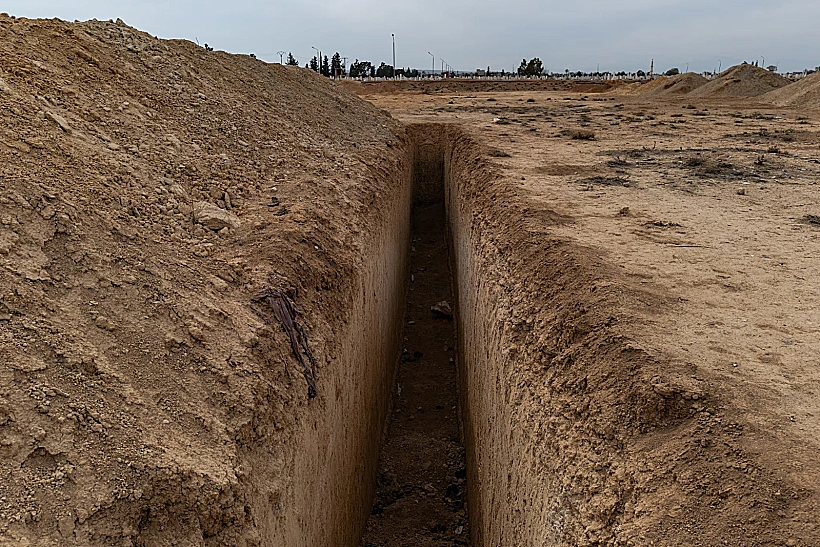 קבר המוני מדרום לדמשק שבסוריה