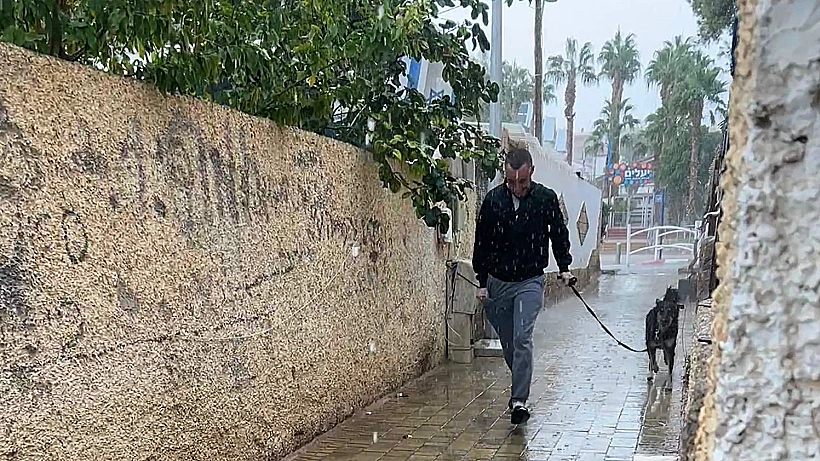 מזג אוויר סוער באילת