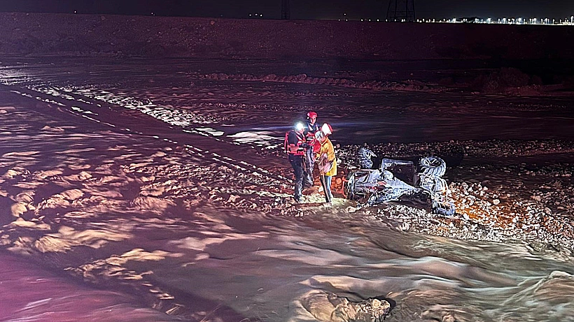 תיעוד מחילוצים משיטפונות בדרום