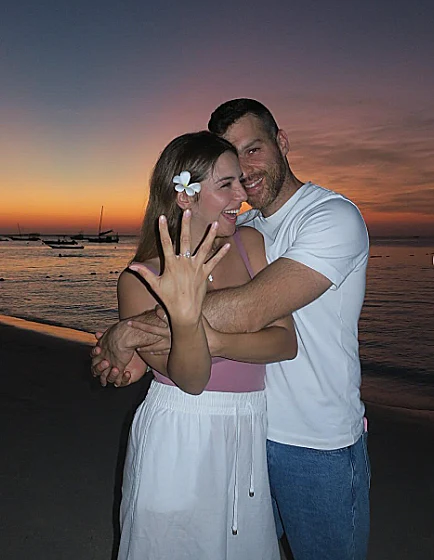 אור שפיץ ובן הזוג