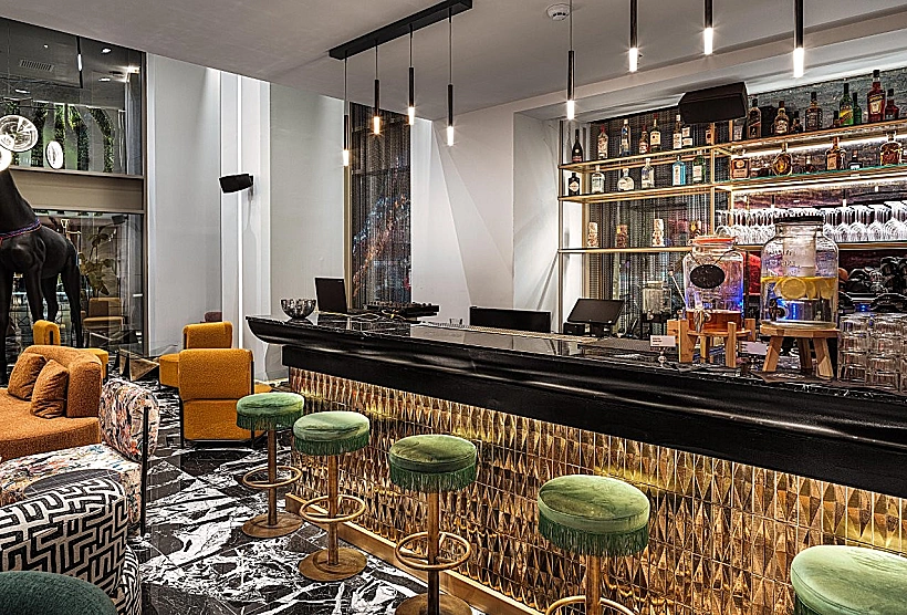 Nyx Thessaloniki Lobby מלון NYX החדש בסלוניקי