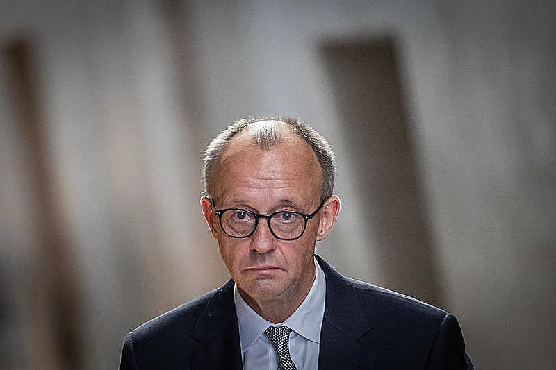 קנצלר גרמניה פרידריך מרץ במוזיאון "יד ושם