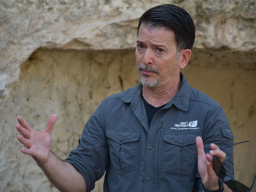 ד"ר עמית ראם, מנהל החפירה מטעם רשות העתיקות