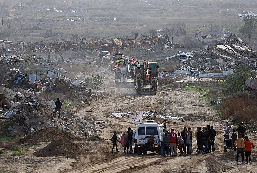 חיפושים אחר החלל החטוף רן גואילי ברצועת עזה