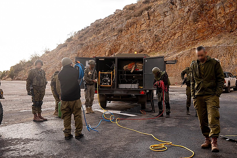 כוחות חטיבת ההרים בתרגיל בכתר החרמון והר דב הלבנוני