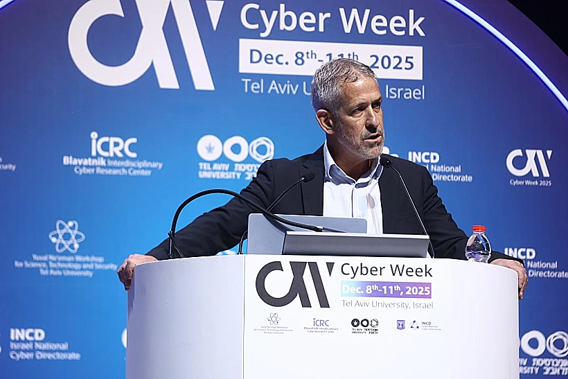רונן בר נואם בשבוע הסייבר אוניברסיטת תל אביב