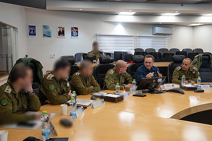 שר הביטחון כ"ץ בפיקוד צפון