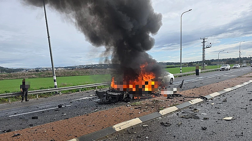 פיצוץ הרכב בצומת נהלל