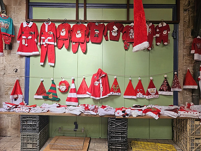 כריסמס בשוק בנצרת