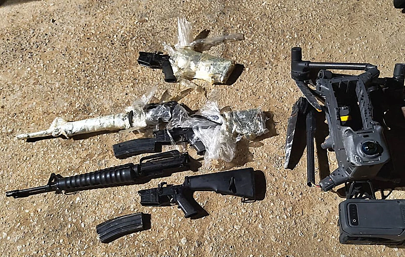 אמל"ח שנתפס בגבול מצרים