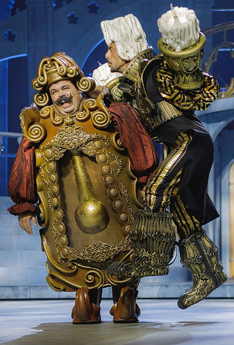 בן פרי ואוראל צברי ב"היפה והחיה"