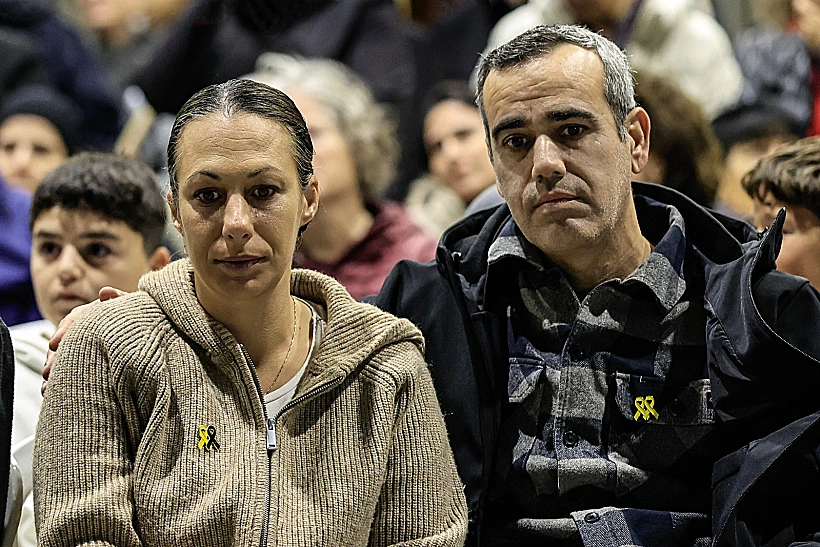 לישי ועמרי מירן בעצרת במיתר