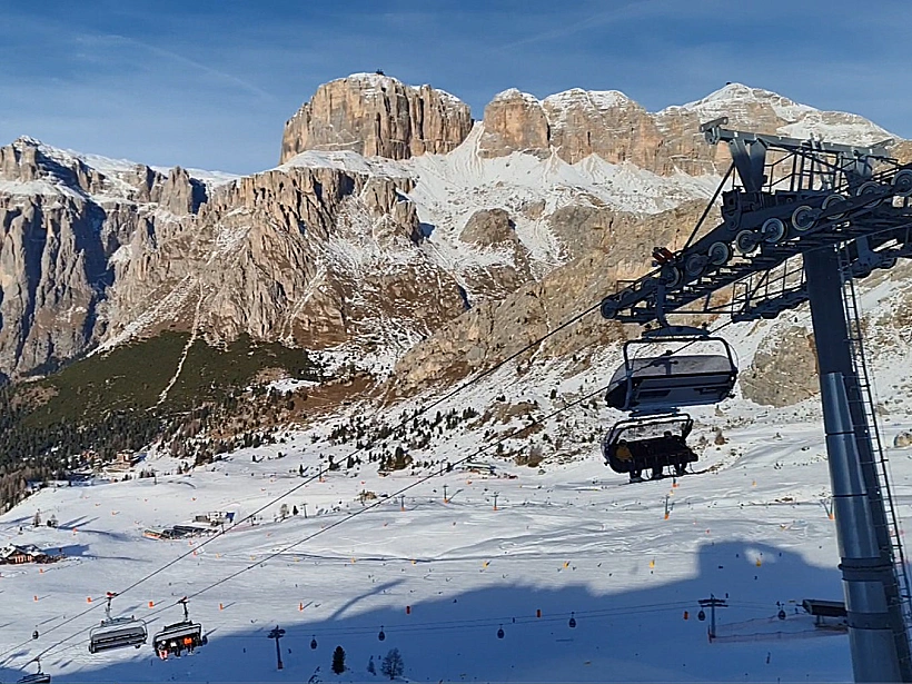 סקי בסלה רונדה דולומיטים איטליה