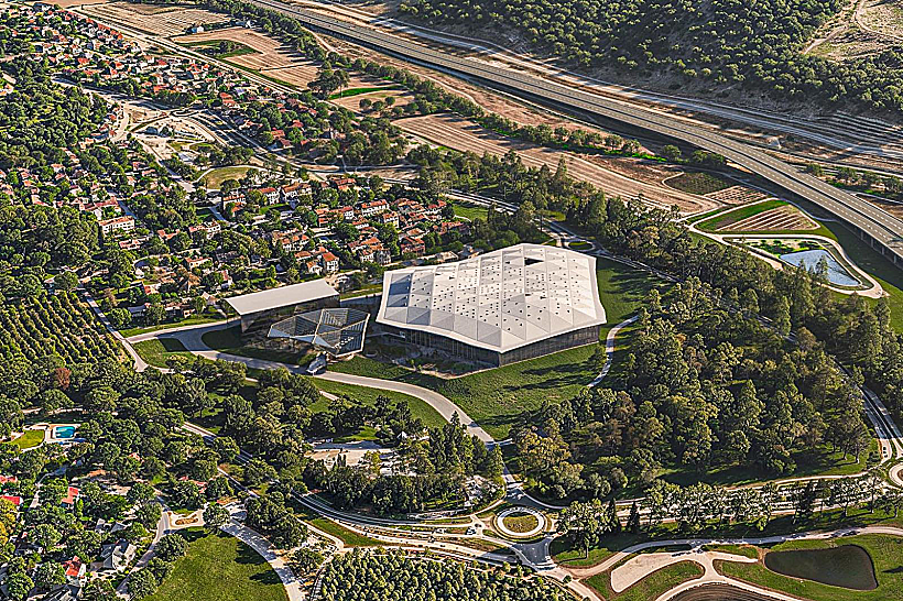 הדמיית הקמפוס של אינבידיה בקריית טבעון