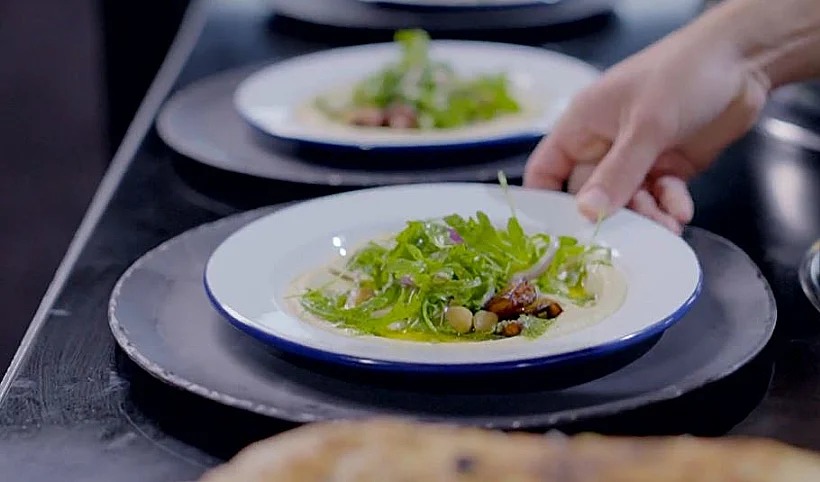 החומוס שהכין המתמודד סתיו נטע חיים