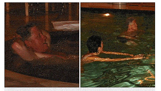 ביל קלינטון בג'קוזי