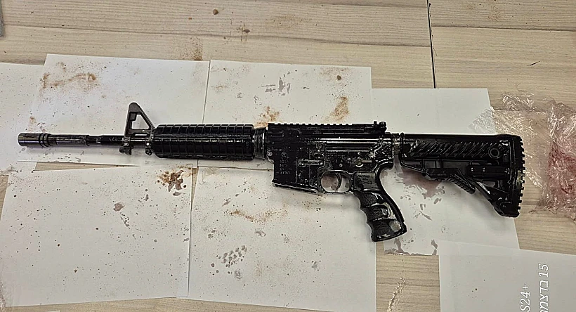 נשק שנתפס בפזורה הבדואית בנגב