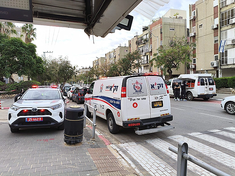 זירת הרצח וההתאבדות בבת ים