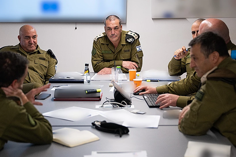 הרמטכ"ל אייל זמיר ומפקדי צה"ל בפורום המטכ"לי "נעים קדימה"