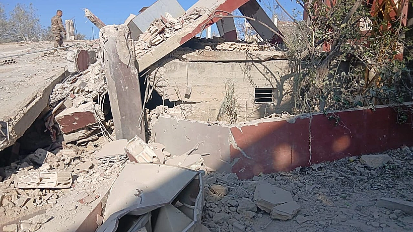 מבנה בכפר כילא בדרום לבנון