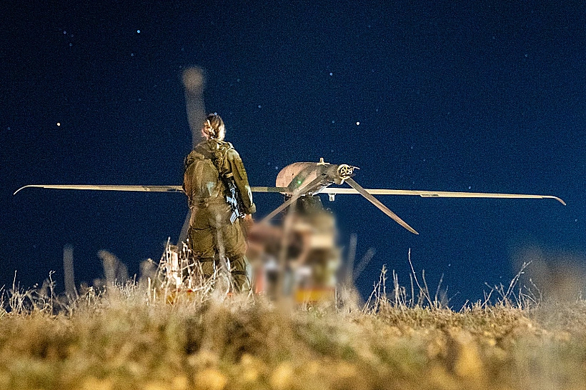 תרגיל מוכנות של יחידת מיתר בשטחים