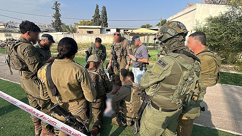 כוחות צה"ל בזירה בבית שאן