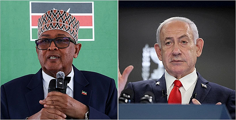 רה"מ נתניהו, נשיא סומלילנד עבד א-רחמאן מוחמד עבדאללה