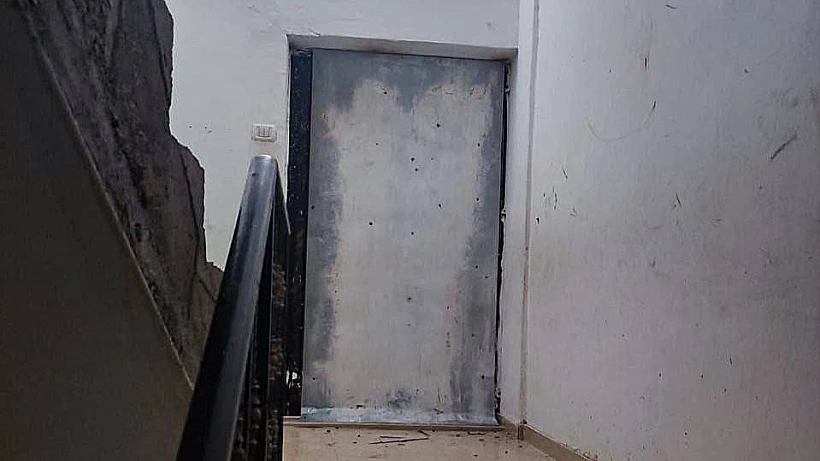 דלת אטומה בבית המחבל מקבטיה