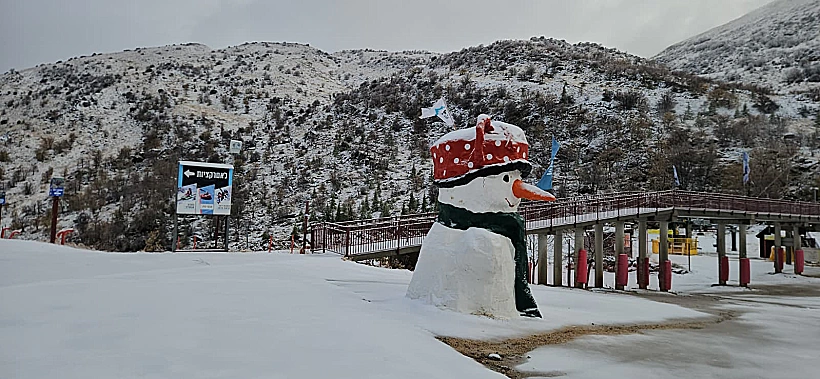 שלג בחרמון, מזג אוויר, חורף