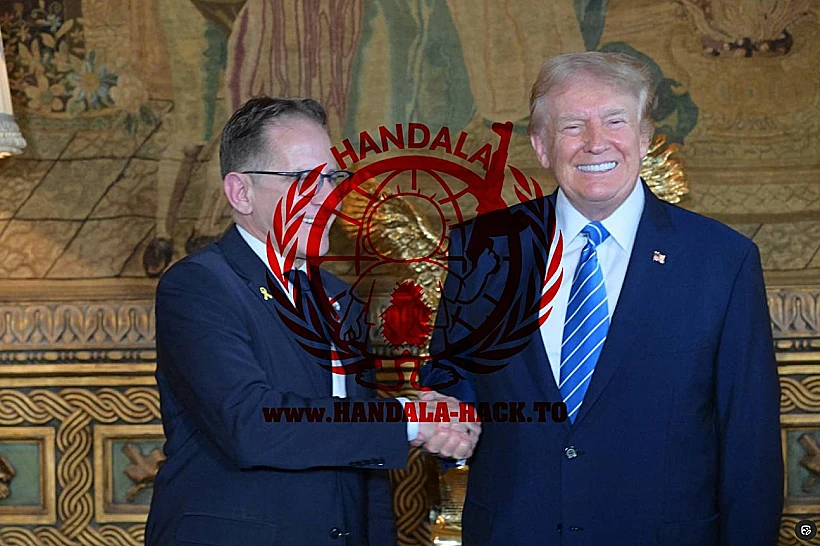 תיעוד שפרסמו ההאקרים האיראנים של ברוורמן והנשיא טראמפ