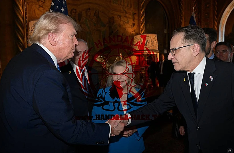 תיעוד שפרסמו ההאקרים האיראנים של ברוורמן והנשיא טראמפ