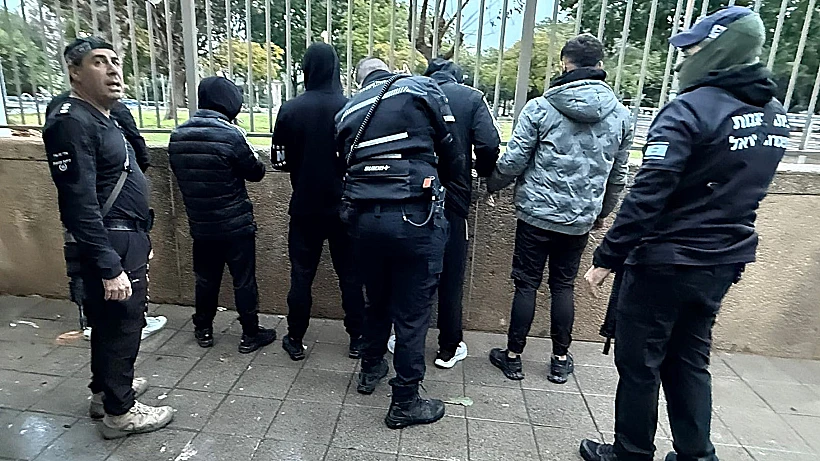 מעצר שב"חים בשכונת הדר יוסף, תל אביב