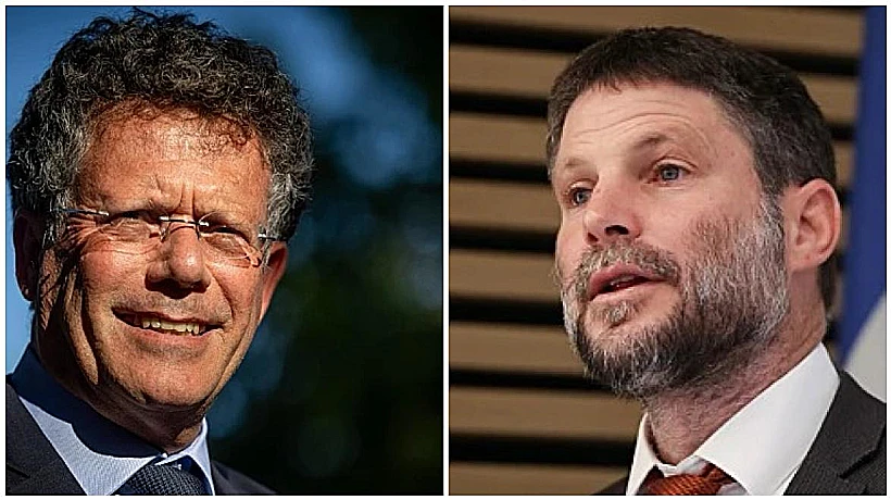 בצלאל סמוטריץ' ויצחק עמית