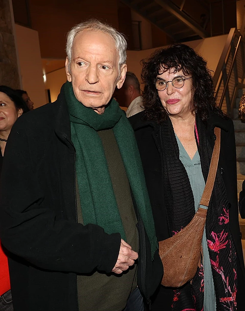 שלום חנוך ואשתו לימור