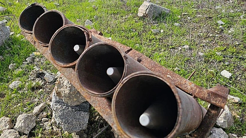 המשגר שנמצא ברצועת עזה