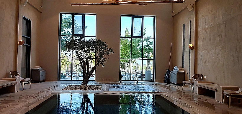 הבריכה של ספא "אספרי