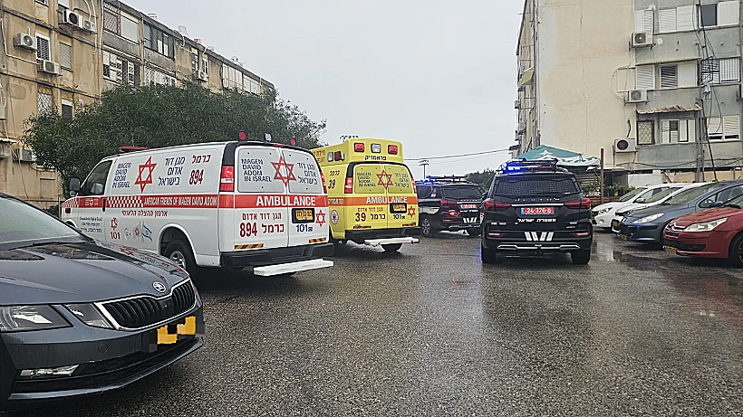 זירת הרצח בקריית ים