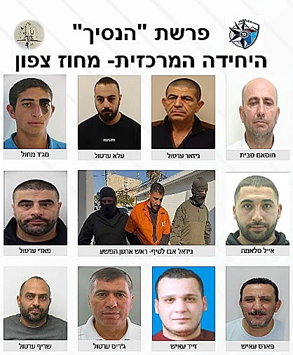 פרשת הנסיך - מעצר החשודים