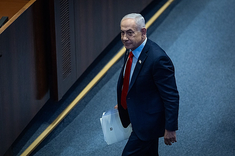 רה"מ נתניהו הערב בכנסת