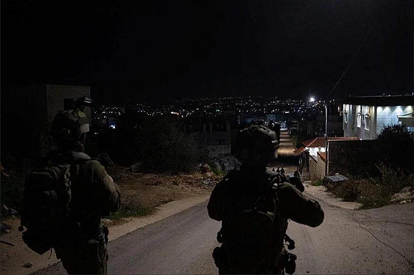 לוחמי הנח"ל ביהודה ושומרון